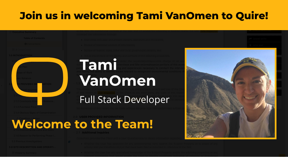 Welcome to Quire, Tami VanOmen!