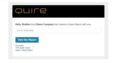 Report Sharing Feature